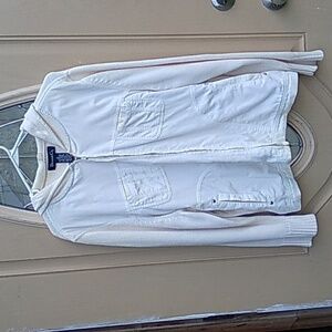 Denim & Company Sweater/Jacket with Hood